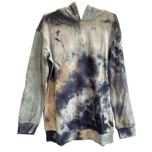 Kids Hoodie Sweatshirt XL Tie Dye Ivory Blue ~ Nordstrom ✨NEW✨5th & Ryder Comfy